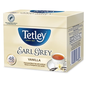 Tetley Earl Grey Vanilla Tea 48 bags
