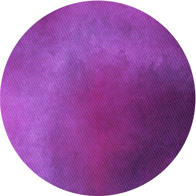 Ahgly Company Tapis Rond Lavable en Machine Intérieur Transitionnel Violet Cramoisi, 4 Pieds Rond