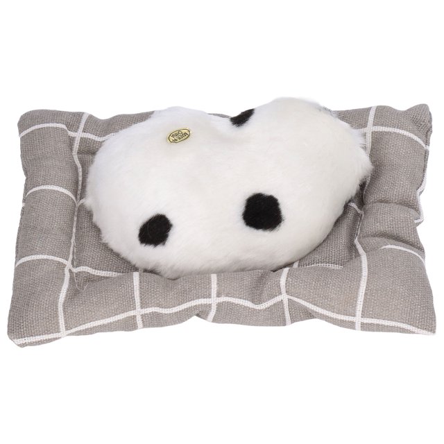 Plush Stuffed Dog Toy, Sleeping Dog Doll Lifelike Cute For Kids Gift For Home Ornament