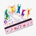 thumbnail image 2 of PVCS Harmonica Musical Instrument Wooden Cartoon Printing Double Rows 16 Holes For Kids Children Music Lover Gift for Kids, 2 of 3