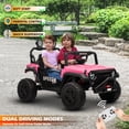 thumbnail image 3 of VOLTZ TOYS 24V 2 Seater Electric UTV Ride-On Car for Kids – Remote Control Jeep Style Buggy, 3 of 7