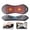 Grey, variant on 3 in 1 Back Massager, 2026 Comfortable Triple Fusion Back Massager for Sciatica, with Electric Heated, Vibration & Traction, for Lower Back Pain Relief and Spine Support