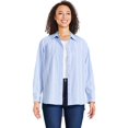thumbnail image 1 of Chemise en popeline surdimensionnée George pour femmes, 1 of 6