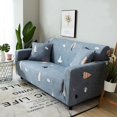thumbnail image 1 of TFixol Elastic Full-Cover Sofa Slipcover, Durable Polyester Fabric, Fits 90-140cm Single Seats, Multicolor Cedar Design, 1 of 6