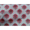 thumbnail image 4 of oneOone Cotton Poplin Fabric Floral Block Print Sewing Fabric BTY 56 Inch Wide, 4 of 4