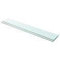 thumbnail image 1 of vidaXL Shelves 2 pcs Panel Glass Clear 100x15 cm, 1 of 2