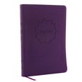 thumbnail image 1 of NKJV Bible à Grande Impression (5023A, Cuir Violet Doux), 1 of 2