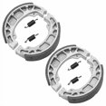 thumbnail image 2 of Caltric Front & Rear Brake Shoes Compatible With Honda C70 C-70 Passport 70 1980-1983, 2 of 4