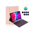 thumbnail image 1 of Keyboard Case for iPad Pro 12.9-inch 2017/2015 (Old Model, 2nd & 1st Generation), Soft TPU Protective Cover, [7 Color Backlit] Magnetically Detachable Wireless Bluetooth Keyboard, 1 of 6