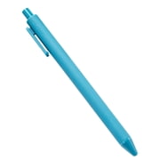 ZTTD Medium Point Gel Pens: 1ct 1.0mm Black Colored Ink Colors Retractable Pen for Smooth Writing Note Taking Journaling No Bleed & Smear & Smudge (Sky Blue)