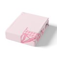 thumbnail image 4 of Erosebridal Housse de Couette à Nœud pour Lit Simple pour Ados, Literie Lettre Initiale m Taille Simple, Décor Monogrammé, Réversible, 4 of 7