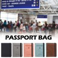 thumbnail image 3 of PU Passport Card Passport Holder Travel Wallet Blocking Cover GXAU Case R3Y0, 3 of 9