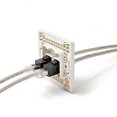 thumbnail image 5 of axGear CAT6 Inline Coupler Keystone RJ45 Female to Female Snap-In Jack Insert - Black, 5 of 5
