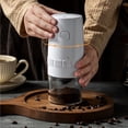 thumbnail image 1 of RKSTN Grinder Grinder Small Rechargeable Portable Coffee Machine, Automatic and Manual Dual Modes, Stepless Adjustment of Grinding Degree White Kitchen Gadgets, 1 of 8