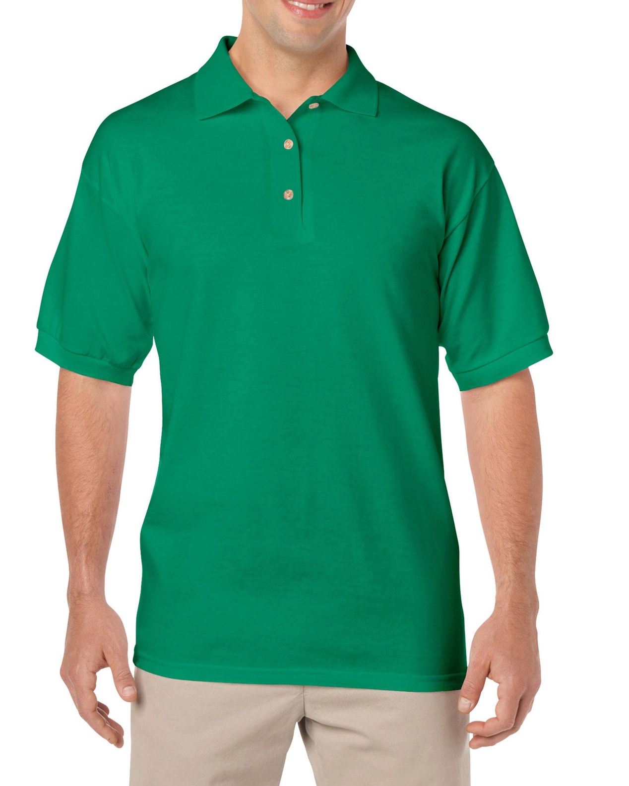 Gildan Mens DryBlend Jersey Sport Shirt , 2XL, Kelly Green