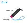 thumbnail image 2 of Unique Bargains Waterproof Floating Hand Grip Selfie Stick Handle with Adjustable Wrist Strap, Red & Black, 2 of 7