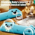 thumbnail image 4 of EazyTech Cartoon Animal Harmonica for Kids, Early Education Wind Musical Instrument Toy with Dinosaur/Cat/Bear Designs, Lung Development & Rhythm Training, Beginner Musical Gift for Children, 4 of 6