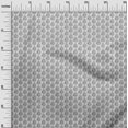 thumbnail image 3 of oneOone Georgette Viscose Gray Fabric Asian Dabu Craft Projects Decor Fabric Printed By The Yard 42 Inch Wide, 3 of 4