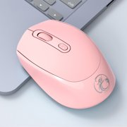 LSLJS Bluetooth Mouseluetooth 5.1+Usb.4G Noiseless Wireless Mouse with Usb Receiver Portable Computer Mice for Pc Tablet Desktop Computer Laptop