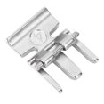 thumbnail image 2 of ANGGREK Zipper Presser Foot,Zip Zipper Foot Snap On Stainless Steel Sturdy Durable With IDT Zipper Presser Foot For Sewing Machine,Zip Zipper Foot With IDT, 2 of 8