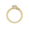 thumbnail image 3 of 0.70 Carat Excellent Round Shape Genuine Diamond Latest Design Solitaire Engagement Ring for Ladies Solid 18K Yellow Gold Size 7.5, 3 of 8