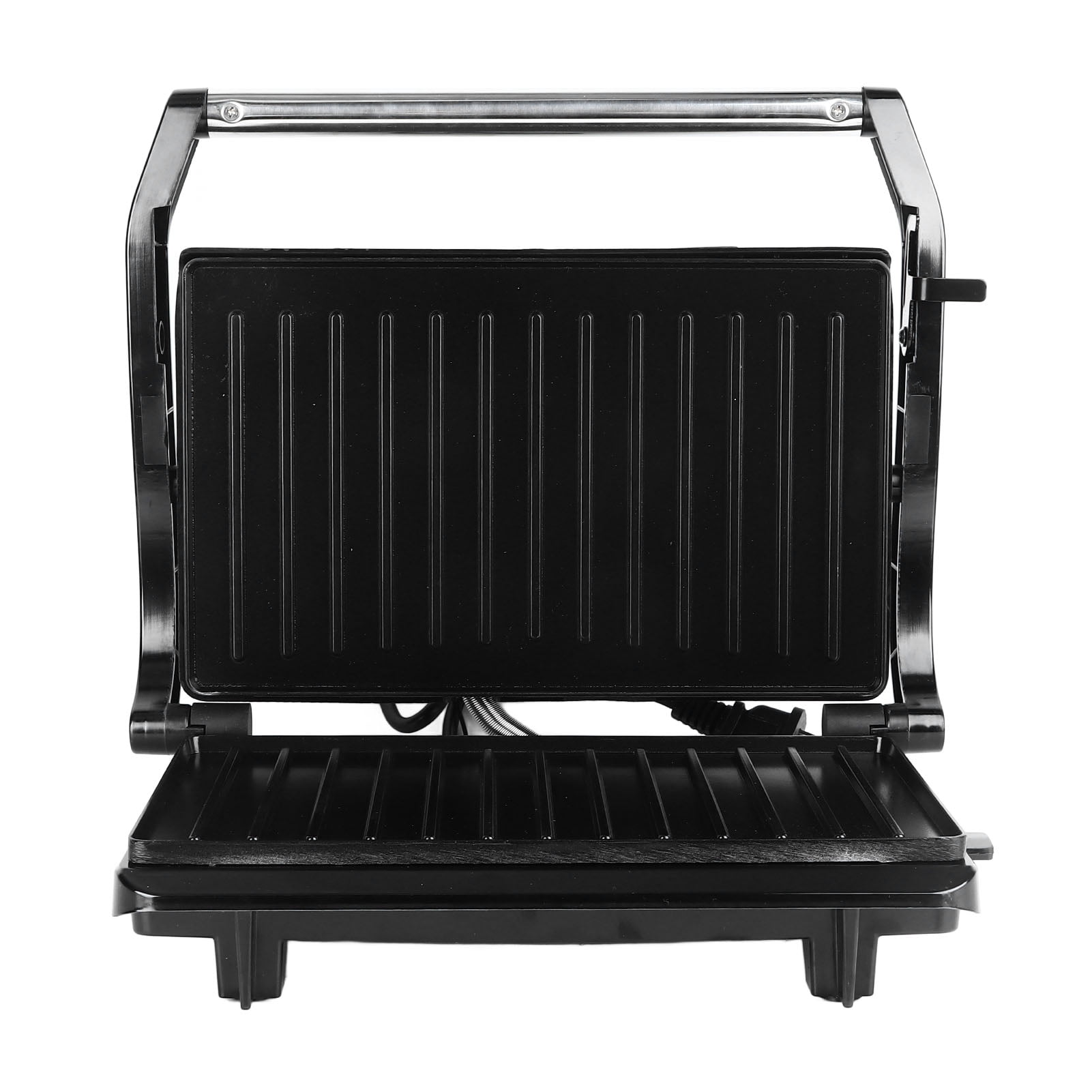 Gril à Panini Électrique, Plaque à Steak Électrique Double Face pour la Cuisson