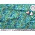 thumbnail image 2 of Soimoi Cotton Duck Fabric Tropical Leaves Print Fabric by Yard 56 Inch Wide, 2 of 5