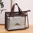 thumbnail image 3 of Liquidation et Promo, Housse de Protection Transparente pour Rangement de Sacs, Sac de Rangement Suspendu pour Garde-Robe, Sac à Vêtements Anti-Poussière et Imperméable, Organisateur de Vêtements Pratique pour Garde-Robe $BS$3, 3 of 7
