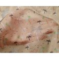thumbnail image 4 of oneOone Silk Tabby Fabric Bird & Palm Tree Printed Fabric 1 Yard 42 Inch Wide, 4 of 4