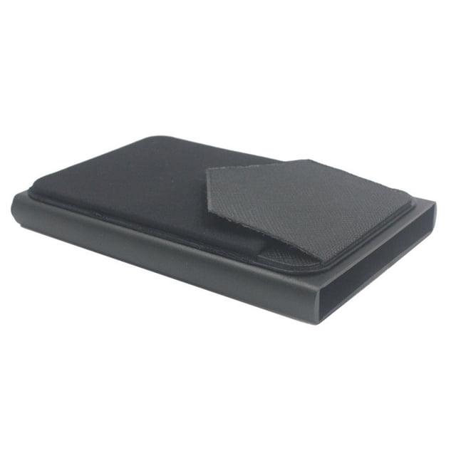Boovnll Home Storage, Aluminum Automatic Card Push Box Belt Cover Anti-Theft Bank Card Rfid Card Box, Storage, Storage and Organization, Organization and Storage