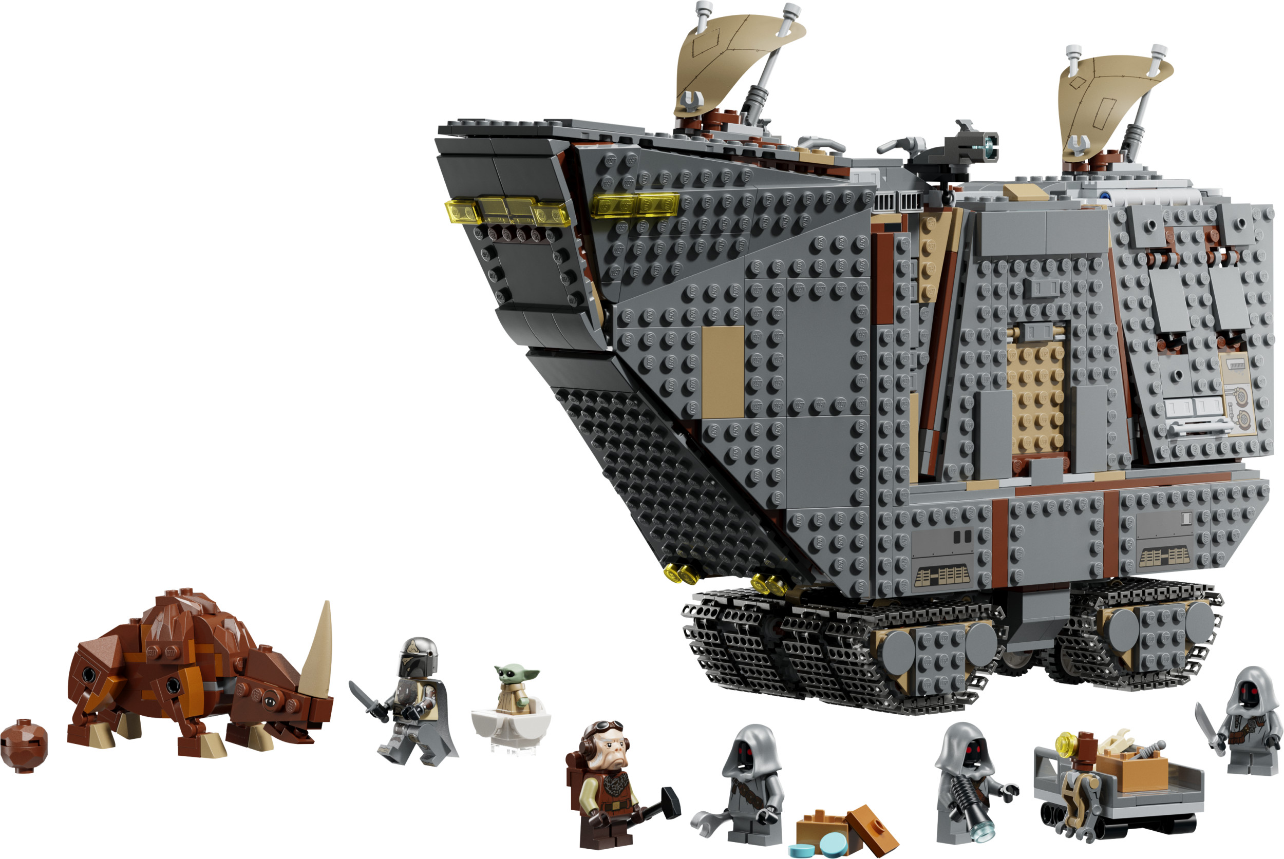 SF・ファンタジー・ホラー Star Wars Sandcrawler LEGO Star Wars Offworld Sandcrawler and Mudhorn - Building Set for