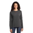 thumbnail image 1 of Port & Company Women's Long Sleeve Core Cotton T-Shirt LPC54LS, 1 of 1