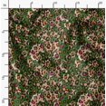 thumbnail image 2 of Soimoi Green polyester Crepe Fabric Leopard Animal Skin Decor Fabric Printed Yard 42 Inch Wide, 2 of 6