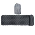 thumbnail image 2 of Camping Sleeping Pad, TPU Coating Damp Proof Inflatable Sleeping Mat Two Ways Inflation Elastic  for Single Person, 2 of 8