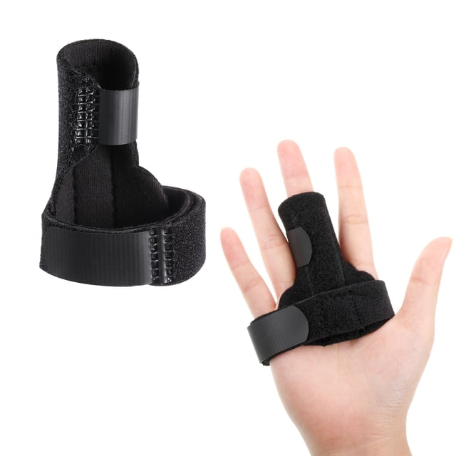 letairis Fingers Splint Brace Supporting Fittings Professional Hands Stabilization Protector Adjustable Trigger Support Stabilizer Sleeve Black
