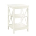 thumbnail image 2 of Convenience Concepts End Table Coffee Accent Table Square in Wood - Ivory, 2 of 5