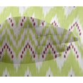 thumbnail image 4 of oneOone Viscose Chiffon Fabric Chevron Ikat Print Fabric By Yard 42 Inch Wide, 4 of 4