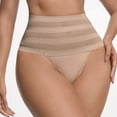 thumbnail image 3 of TANGNADE High Waisted Underwear for Women Bikini Smooth Hipster Breathable Ladies Panties Black, 3 of 8