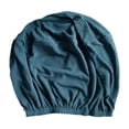 thumbnail image 2 of Siruishop Ottoman Cover Removable Solid Color Foot Stool Cover for Bedroom Living Room Blue, 2 of 8