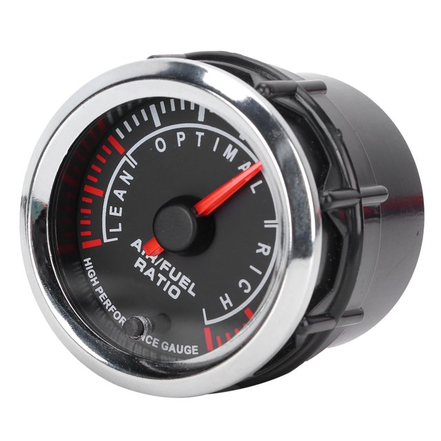 Jauge AFR, Résistant à la Corrosion et Durable Jauge de Rapport de Carburant d'Air Universel 2in 12V Jauge de Rapport de Carburant d'Air pour Voiture pour la Maison