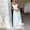 White, variant on Gspmoly Women Dress, Women'S Fashionable Retro Waistband Quare Neck Large Wing Dress Satin Formal Dress Cocktail Dresses for Women up to 60% Off