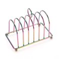 thumbnail image 1 of simhoa Bread Loaf Stand Bookshelf Durable Storage Rack Bread Stand Toast Rack Holder Multicolour, 1 of 8
