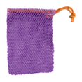 thumbnail image 2 of Birdeem 1 Pieces Bar Soap Pouch,Soap Saver Bag Natural Sisal Exfoliating Soap Pouch,Mesh Bags Drawstring for Foaming and Drying the Soap Bars Shower Soap Bag (Purple, 4 X 5 In), 2 of 7