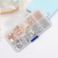 thumbnail image 4 of Maoww Ribbon Bracelet Kit Bookmark Pinch Crimp Ends Lobster Clasps with Jump Rings and Chain Extenders, 4 of 8