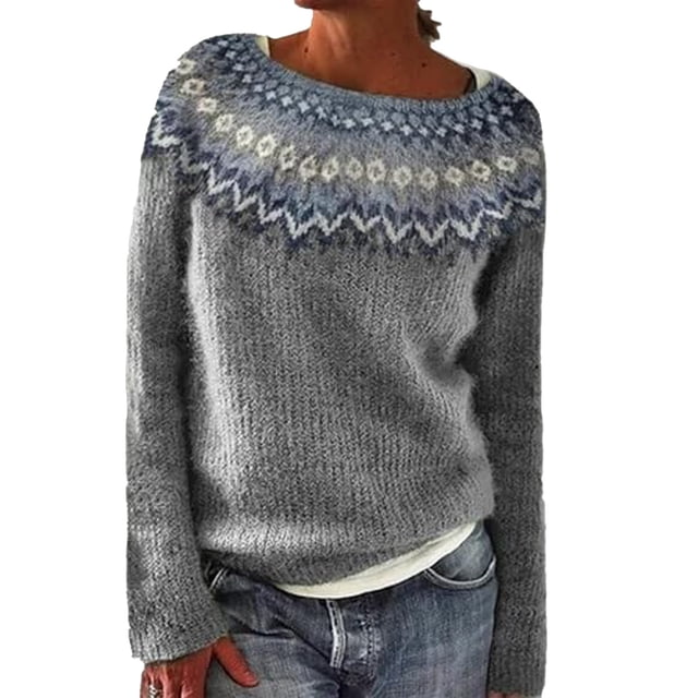 Kcodviy Womens Sweaters Winter Fall Long Soft Sweatshirts Casual Loose Long Sleeve Button Sweatshirts Knitted Sweater Tops