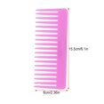 thumbnail image 2 of Peigne à Cheveux Léger Léger Portable Petit Utile Barbershop Outils Multifonctionnel Large Dent Bonbons Couleur Modélisation Approvisionnement Rose Rouge, 2 of 6