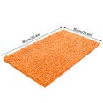 thumbnail image 3 of Clearance! Kingtowag Bathroom Rugs, Orange Bathroom Carpet Absorbent Bathroom Mat Soft and Comfortable Furry Durable Thickened Bathroom Carpet Machine Washable Reusable, Bath Mat 1Pc Bathroom Mat, 3 of 9