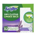 thumbnail image 1 of Swiffer Hair Magnet Deluxe Dry Sweeping Cloth Refills, Lavender Scent, 32 Count, 1 of 9