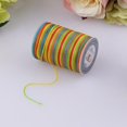 thumbnail image 2 of veasfak Rainbow Waxed Polyester Thread Flat Hand Sewing Stitching Cord 90m, 2 of 7