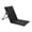 Black, variant on amagogo Folding Beach Chair with Back Support Stadium Seat Lightweight Portable Beach Seat Cushion Foldable Chair for Sporting Events Green